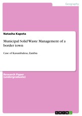Municipal Solid Waste Management of a border town