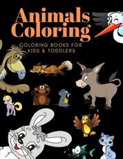 Animals Coloring Coloring Books for Kids & Toddlers