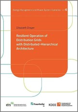 Resilient Operation of Distribution Grids with Distributed-Hierarchical Architecture