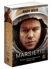 MARSIETIS: pasaulinis superbestseleris, kurį į didžiuosius ekranus ką tik perkėlė Ridley Scottas. Fantastinė knyga, tačiau realistinė iki mažiausių smulkmenų