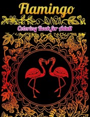 Flamingo Coloring Book for Adults