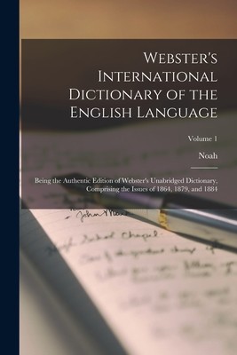 Webster #39 s International Dictionary of the English Lang