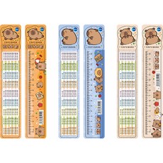 Lanksti liniuotė-skirtukas CENTRUM „Capybara“, 15 cm