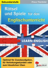 Spiele & Rätsel für den Englischunterricht