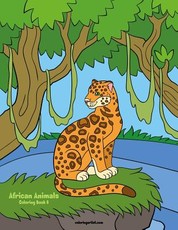 African Animals Coloring Book 6
