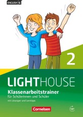 English G LIGHTHOUSE 02: 6. Schuljahr. Klassenarbeitstrainer mit Lösungen und Audios online. Allgemeine Ausgabe