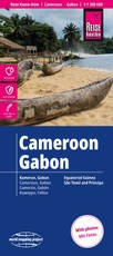 Reise Know-How Landkarte Kamerun, Gabun | Cameroon, Gabon (1:1.300.000)