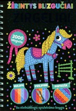 Žėrintys blizgučiai. Žirgeliai