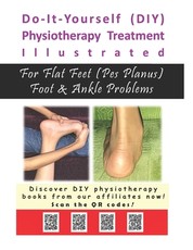 Physiotherapy Treatment Illustrated For Flat Feet (Pes Planus) Foot & Ankle Problems