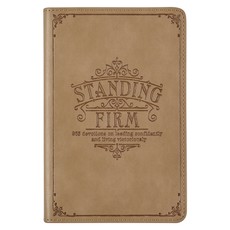 Standing Firm Faux Leather Devotional