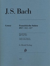 Französische Suiten BWV 812-817 br.
