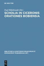 Scholia in Ciceronis Orationes Bobiensia