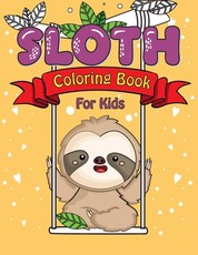 Sloth Coloring Book for Kids