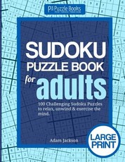 Sudoku Puzzle Book For Adults