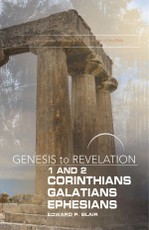 Genesis to Revelation: 1-2 Corinthians, Galatians, Ephesians Participant Book Large Print