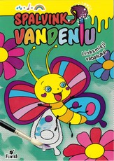 Spalvink vandeniu. Linksmieji vabaliukai