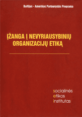 Įžanga į nevyriausybinių organizacijų etiką