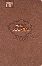 The Action Bible: My Faith Journal (Caramel) Write, Draw, Pray Companion Journal Guided Faith Journal Faith Adventure Journal