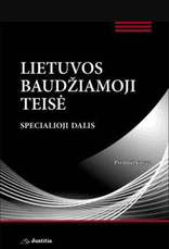 Lietuvos baudžiamoji teisė. Specialioji dalis. Pirmoji knyga