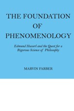 The Foundation of Phenomenology