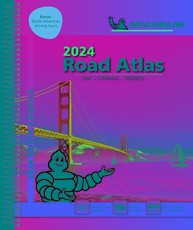 Michelin North America Road Atlas 2024 USA - Canada - Mexico