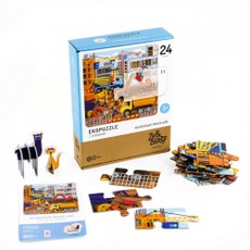 Dėlionė 24 det. „Statybos darbai“