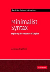 Minimalist Syntax