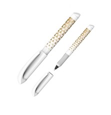 Rašiklis SCHNEIDER EASY baltas su aukso spalvos detalėmis