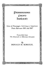 Passengers from Ireland