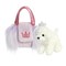 AURORA FANCY PALS Pliušinis šuniukas rankinėje, 20 cm