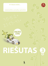 Riešutas. Pratybų sąsiuvinis 3 klasei, 1 dalis (atnaujinta). Serija ŠOK