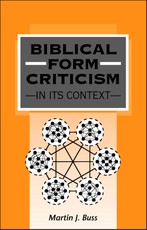 Biblical Form Criticism in its Context