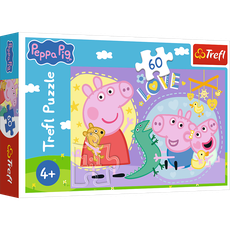 TREFL PEPPA PIG Dėlionė „Kiaulytė Pepa“ 60 det.