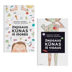 Žmogaus kūno iš išorės ir vidaus 2 knygų rinkinys: Žmogaus kūnas iš išorės + Žmogaus kūnas iš vidaus Žmogaus kūno iš išorės ir vidaus 2 knygų rinkinys: Žmogaus kūnas iš išorės + Žmogaus kūnas iš vidaus