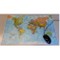 Pelės kilimėlis/padėkliukas Pasaulio politinis žemėlapis