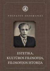 Estetika, kultūros filosofija, filosofijos istorija