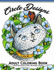 Circle Design Adult Coloring Book