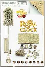 3D medinė dėlionė Karališkas laikrodis