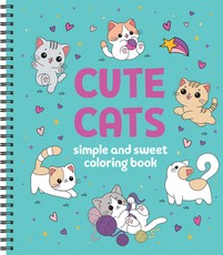 Simple and Sweet Coloring Book: Cute Cats