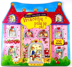 Princesių pilyje. Dėliok, spalvink, kurk (250 lipdukų)