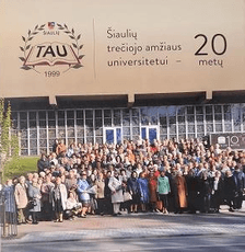 Šiaulių trečiojo amžiaus universitetui – 20 metų