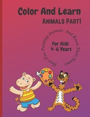 Color And Learn Animals Part 1