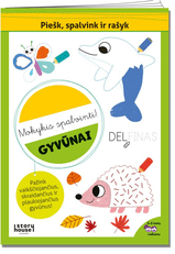Mokykis spalvinti! Gyvūnai