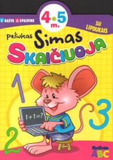 Peliukas Simas skaičiuoja