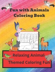 Fun with Animals Coloring Book