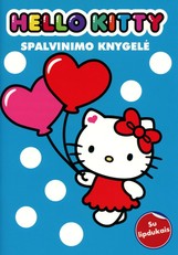 Hello Kitty: spalvinimo knyga