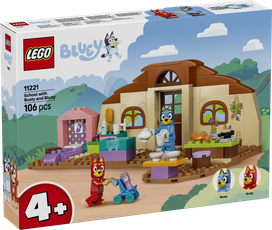 LEGO Bluey School with Rusty and Bluey