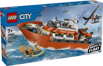 LEGO City Coast Guard Rescue Boat & Helicopter