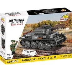 Konstruktorius Panzer 38 VZ.38, 690 detalių