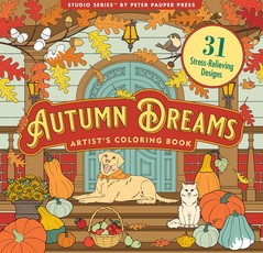 Autumn Dreams Coloring Book (31 Stress Relieving Designs)